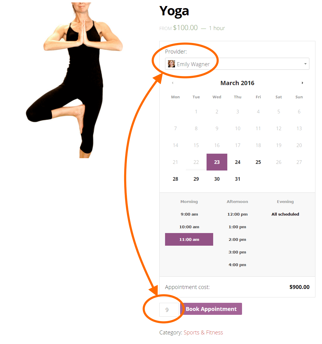Schedule Multiple customers per Staff